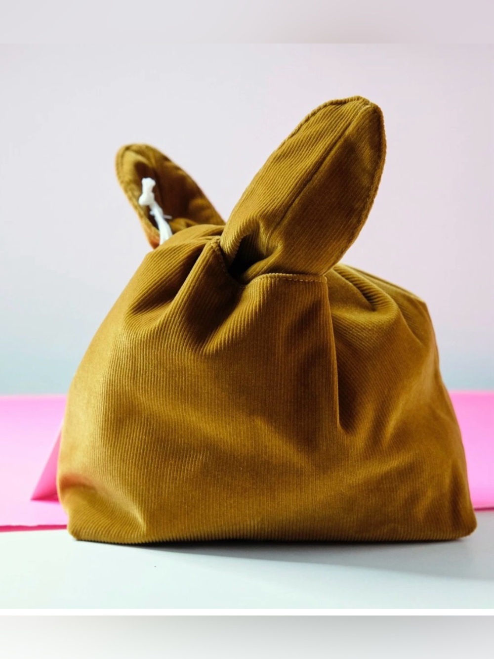 Merit Beauty Signature Corduroy Makeup Bag Knot Corduroy NWOT